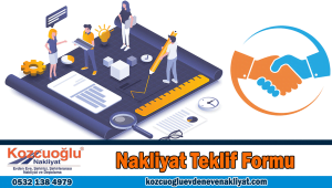 Nakliyat Teklif Formu Nakliye Fiyat Al - KOZCUOĞLU NAKLİYAT